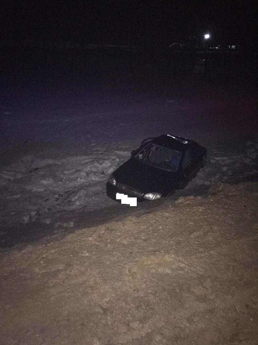 В Альметьевском районе водитель в нетрезвом состоянии не справилась с управлением 
