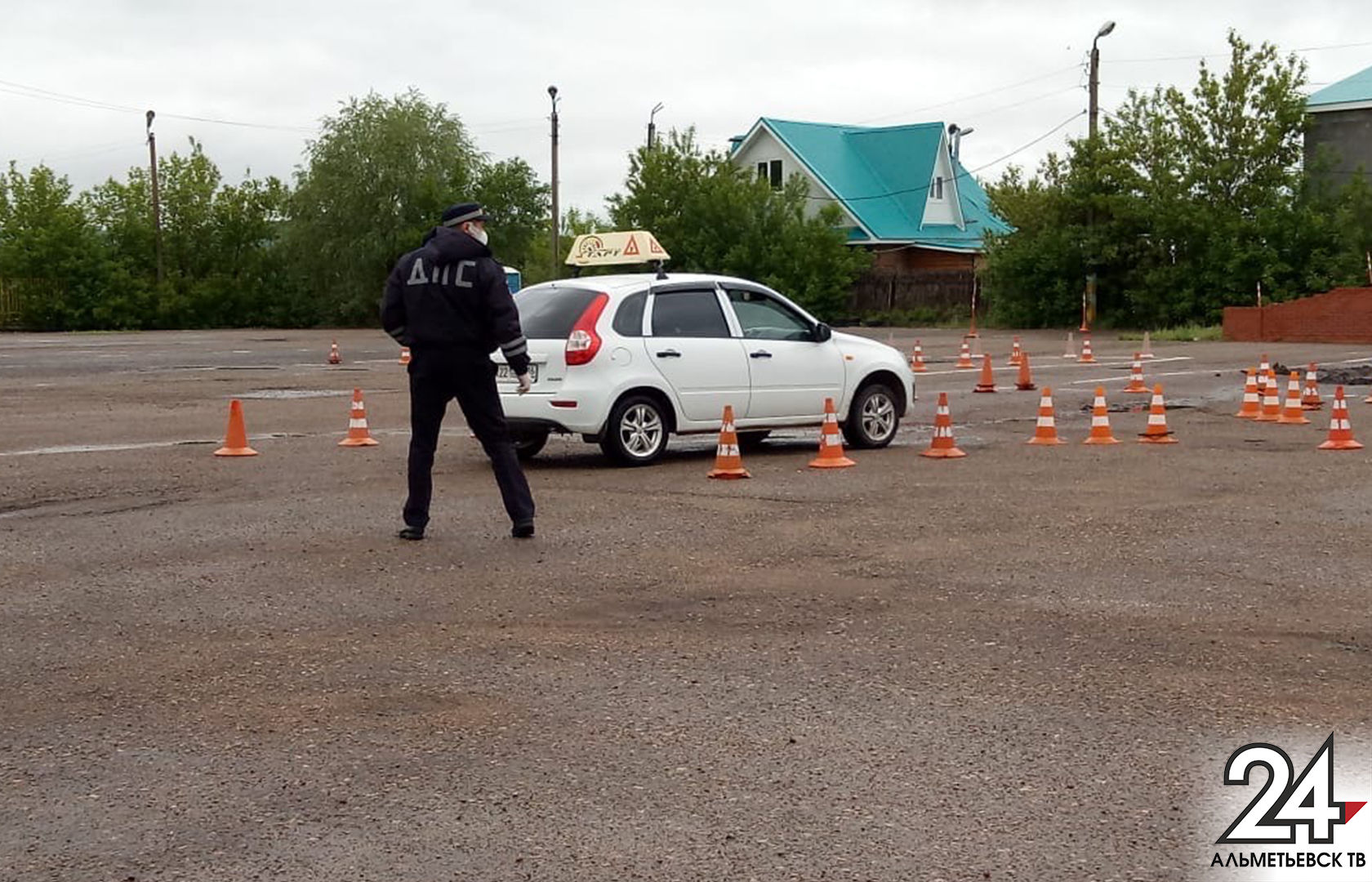 В Альметьевске возобновили прием экзаменов на водительские права