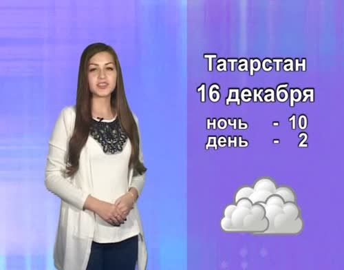 В Татарстане сохранится пасмурная погода и снегопад