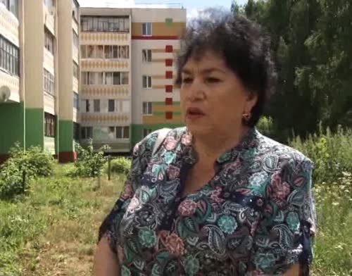 Жительница пожаловалась в телекомпанию «Альметьевск ТВ» на бурьян во дворе