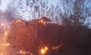 Три пожара произошло в Альметьевском районе за выходные