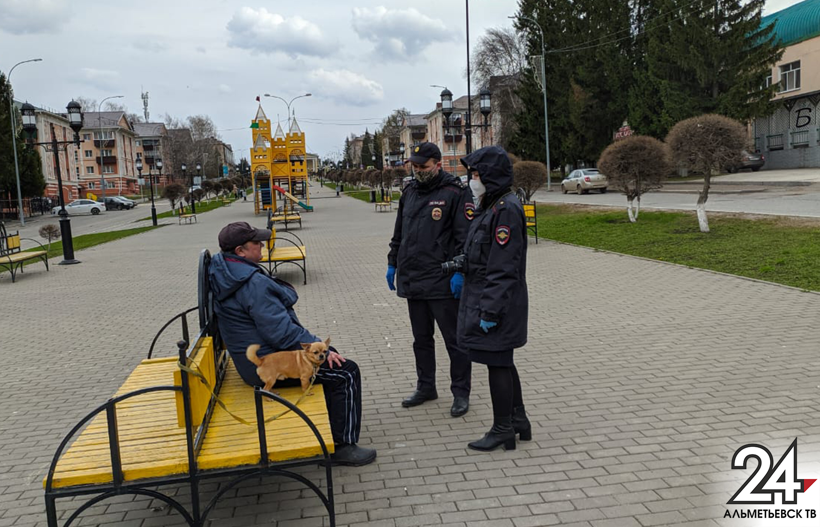 В Альметьевске продолжается патрулирование улиц