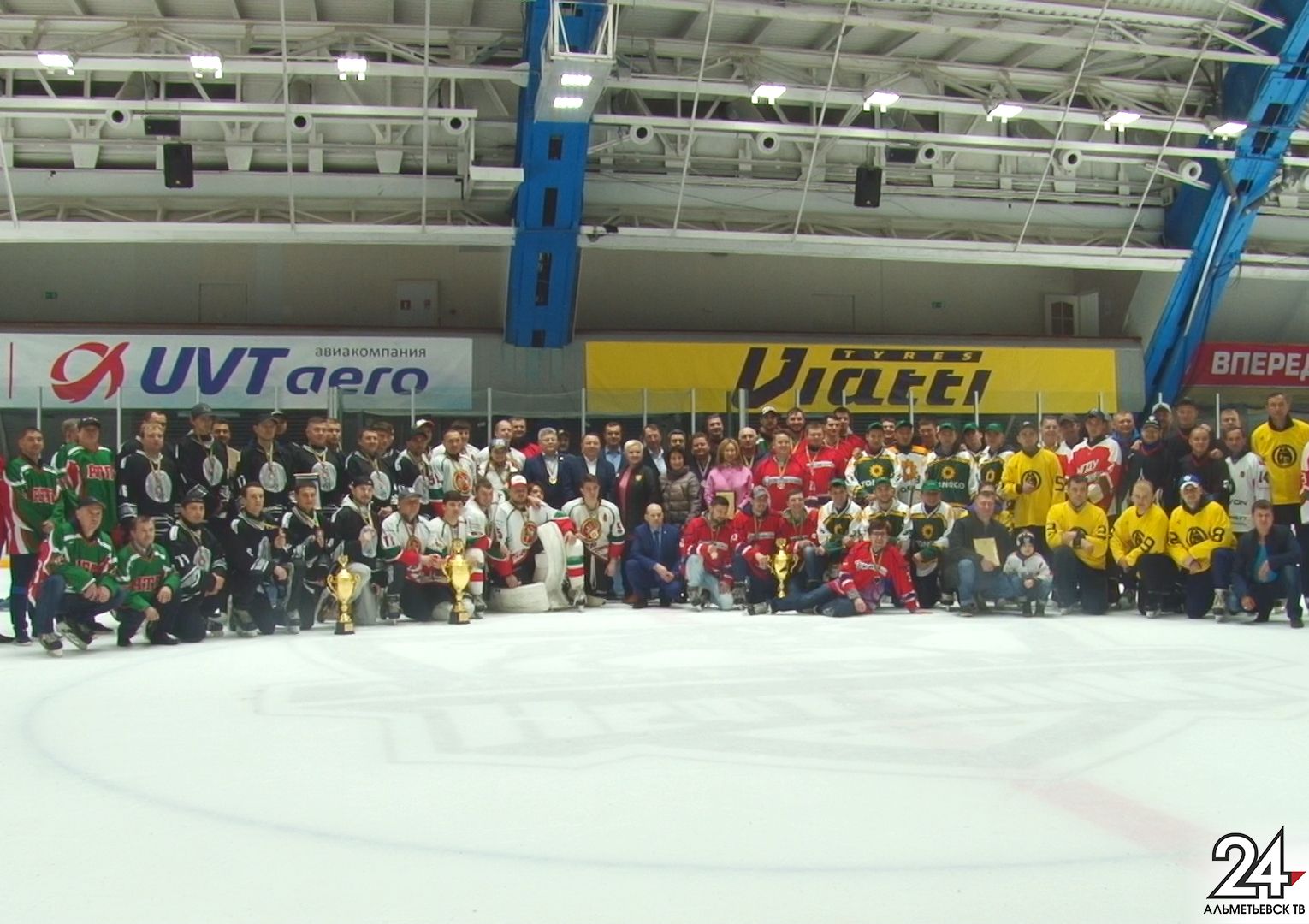 В Альметьевске завершился 7-ой чемпионат Рабочей Хоккейной Лиги компании «Татнефть»