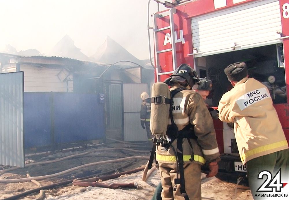 На пожаре в Новой Михайловке Альметьевского района погиб мужчина