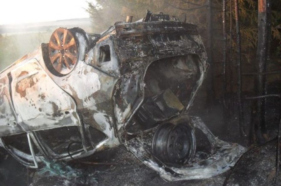  Смертельное ДТП: в Татарстане опрокинулся и загорелся автомобиль