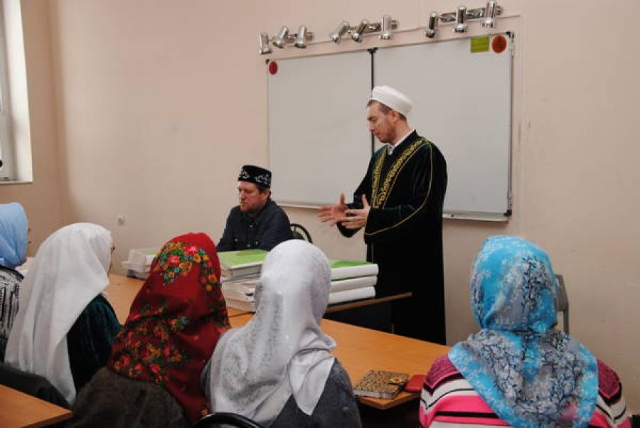 Центральную мечеть Альметьевска посетил заместитель муфтия Татарстана