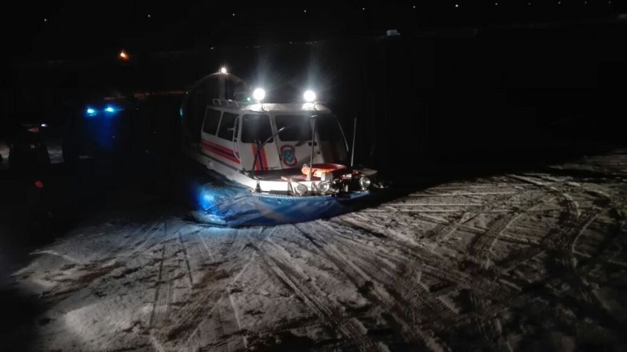 В Татарстане спасли трех любителей зимней рыбалки + [ВИДЕО]