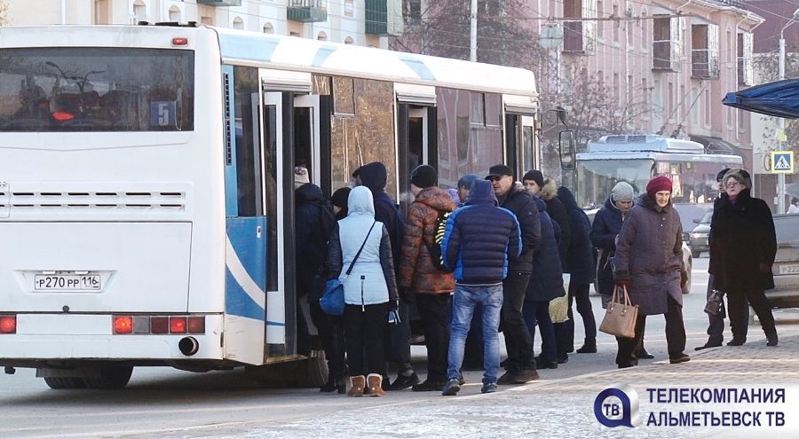 В Альметьевском районе изменились маршруты автобусов