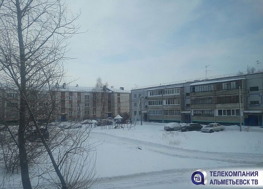 В Альметьевске прогнозируется пасмурная погода со снегом