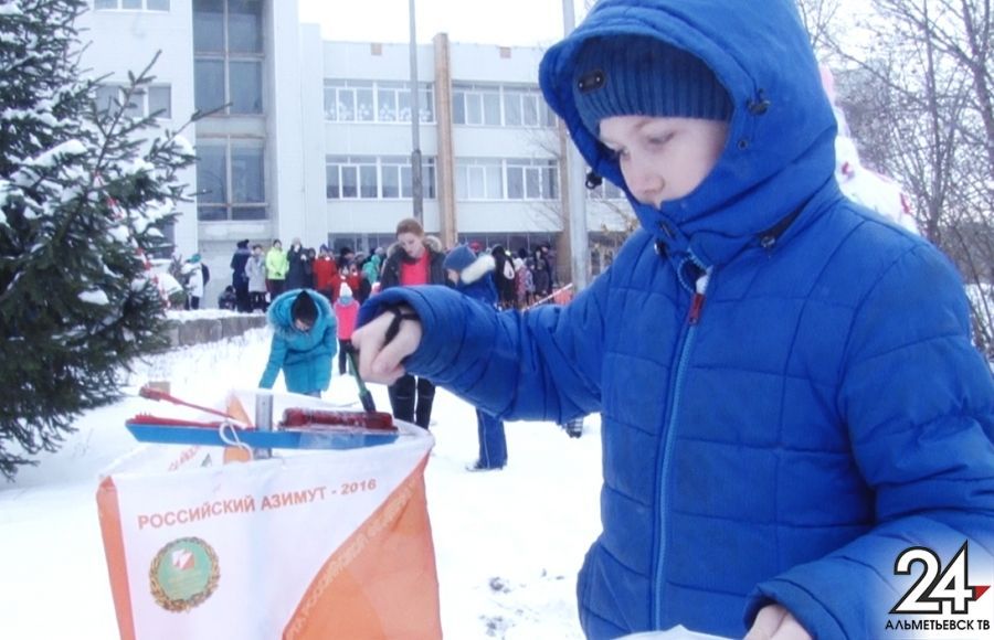 Зимний чемпионат по спортивному ориентированию прошел в Альметьевске