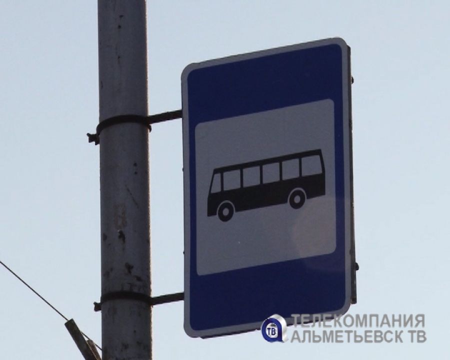 Маршрут движения автобуса № 8 «Автовокзал Альметьевска – Урсала»