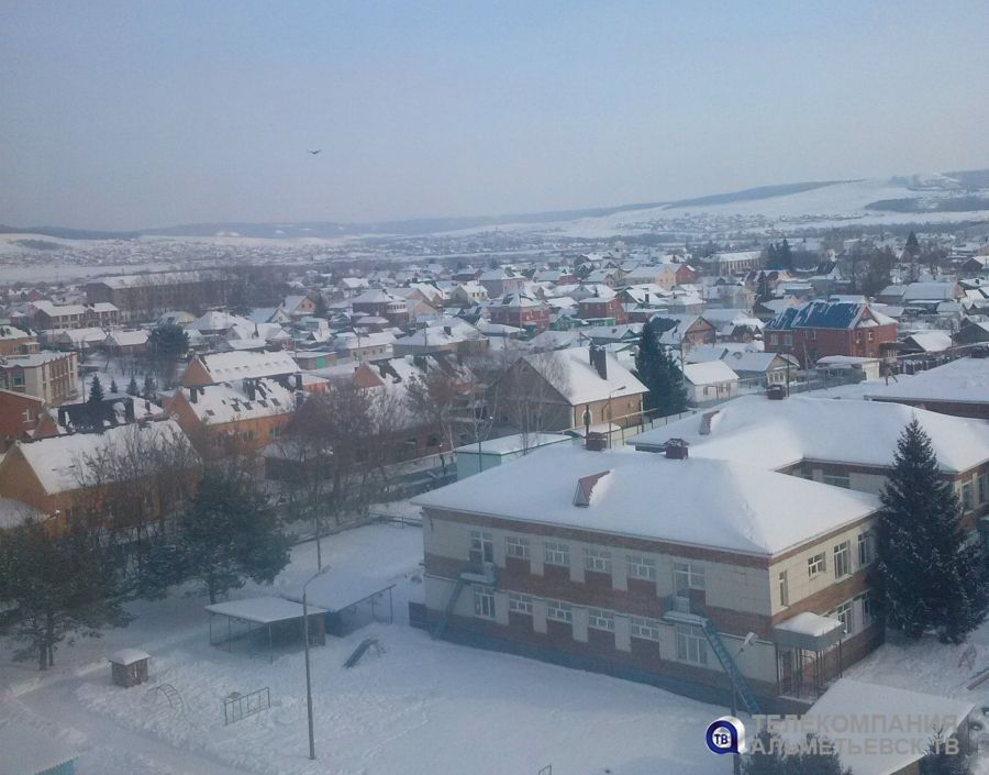 В Альметьевске выпадет небольшой снег