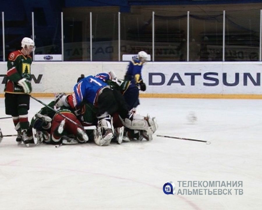 В Альметьевске завершились соревнования студенческой хоккейной лиги