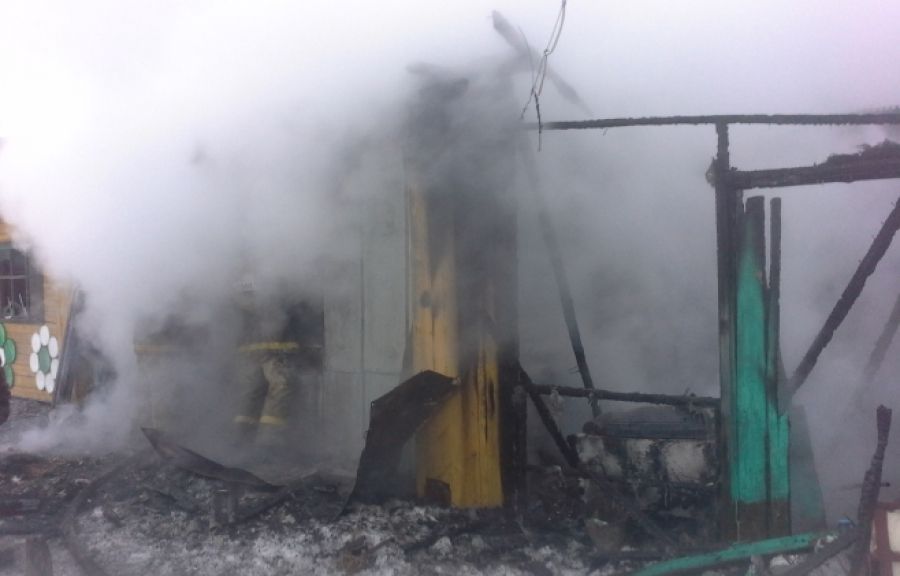 На пожаре в Татарстане погибли отец и два сына