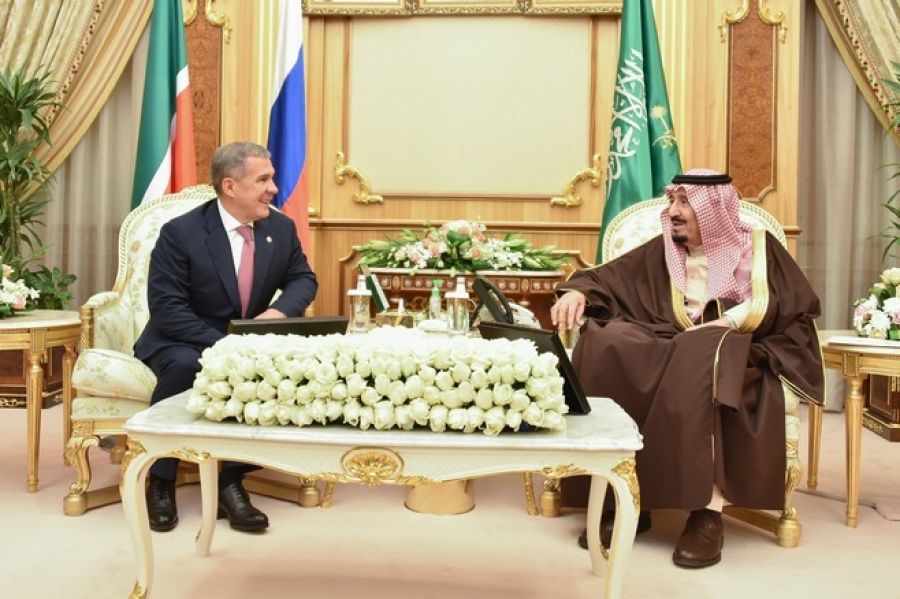 Рустам Минниханов передал королю Саудовской Аравии приглашение Владимира Путина посетить Россию