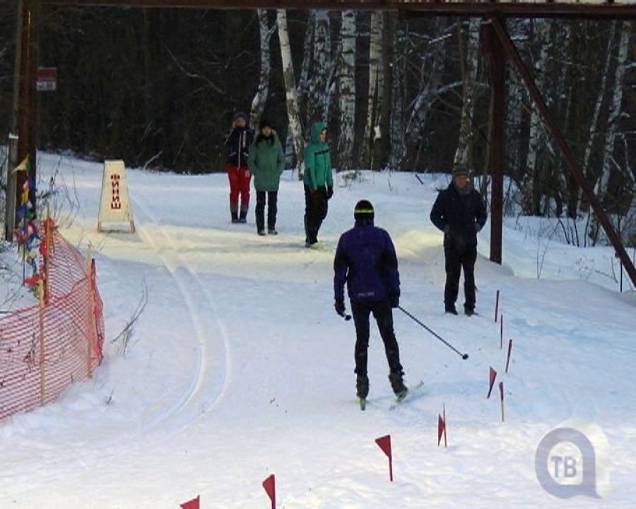 Альметьевцы открыли лыжный сезон
