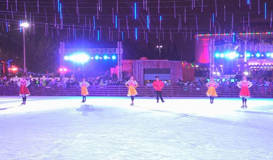 На городском катке в Альметьевске пройдет фитнес на коньках
