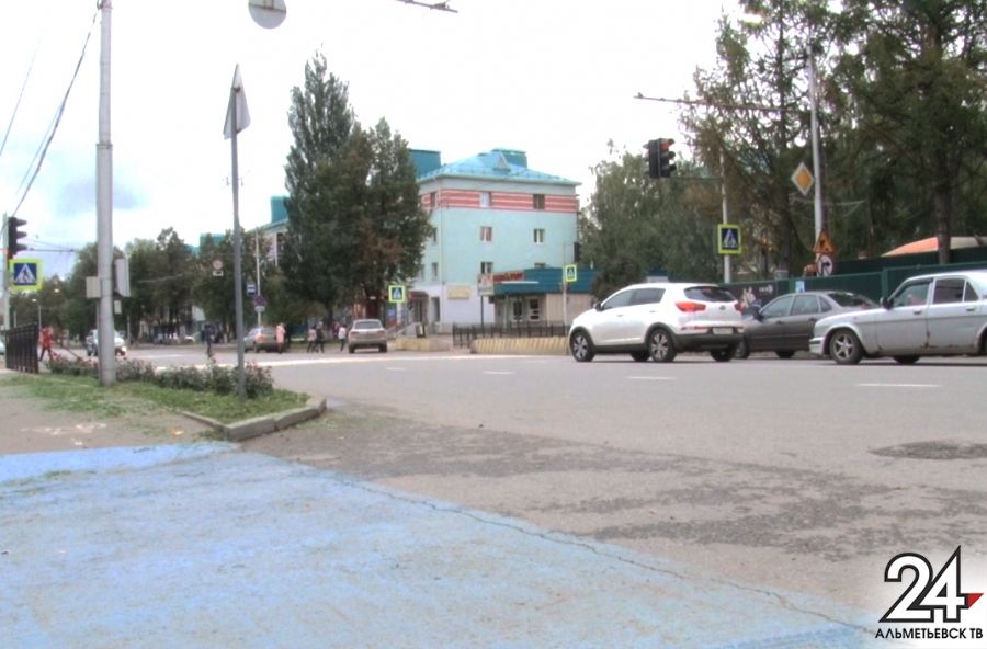 В Альметьевске участок на улице Ленина будет временно перекрыт