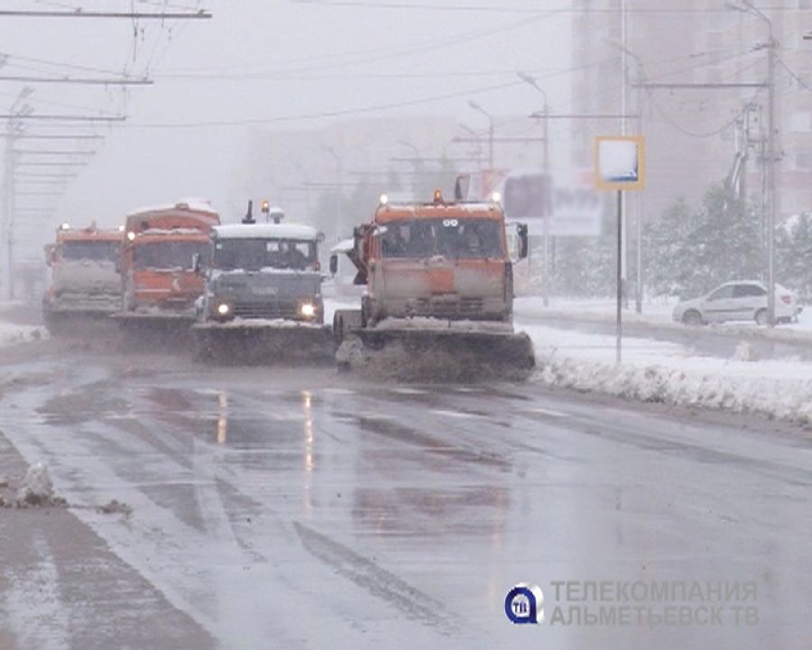 В Татарстан идет циклон со снегом и метелями