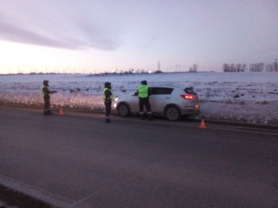 Автоинспекторы «ловили» нарушителей на трассе Набережные Челны – Альметьевск