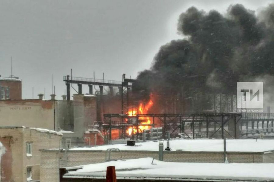 Вреда для окружающей среды после пожара на заводе «Казаньоргсинтез» нет