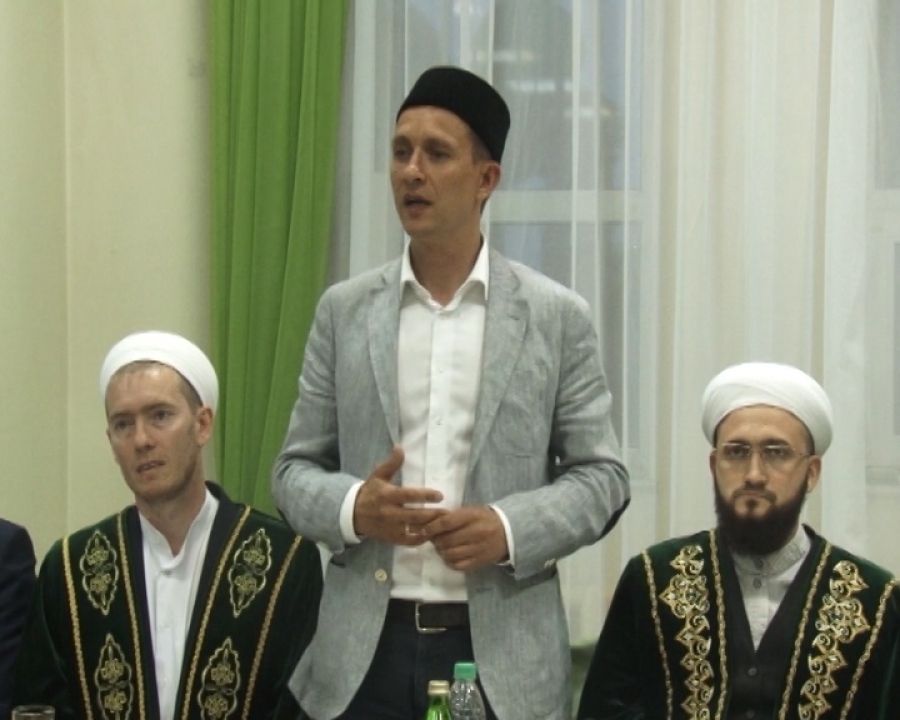 В центральной мечети Альметьевска прошел ифтар с участием муфтия Татарстана