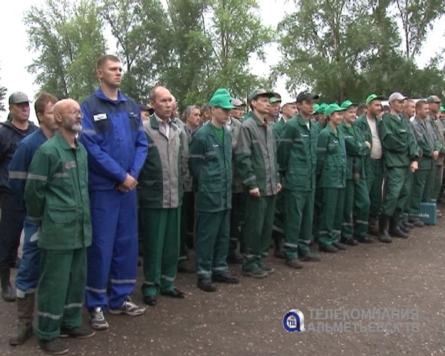 Трудовой коллектив «Альметьевнефти» поддержал выдвижение Рустама Минниханова на должность Президента Татарстана