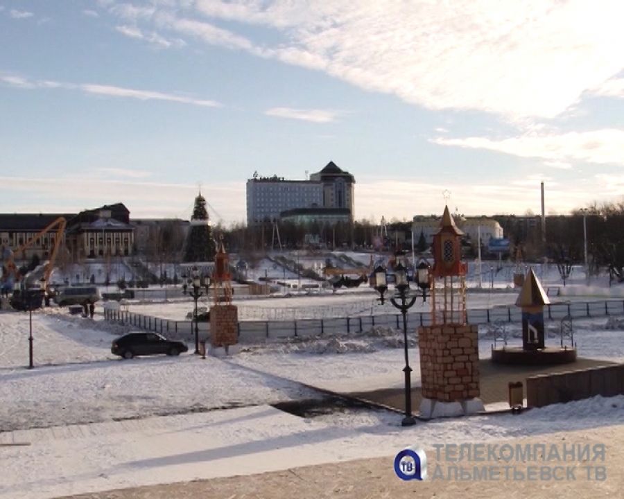 Во время новогодних праздников в Альметьевске будут усилены меры безопасности