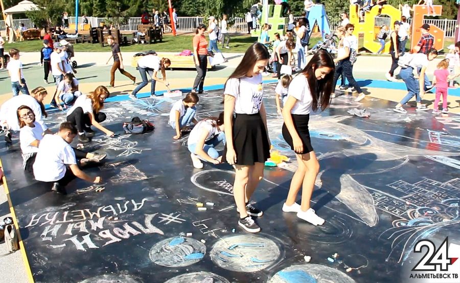 Уникальная детская площадка появилась в Альметьевске
