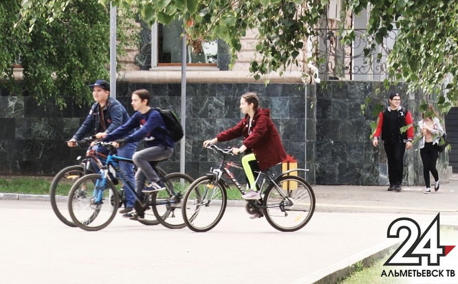 Свою экономию для семейного бюджета подсчитали альметьевские велосипедисты 