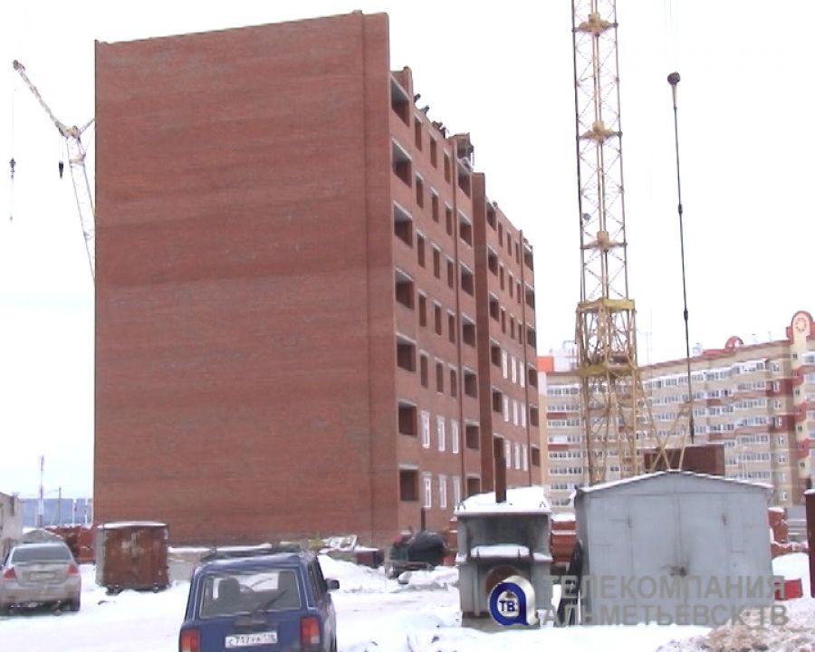 Ход строительных работ проверил глава Альметьевского района Айрат Хайруллин