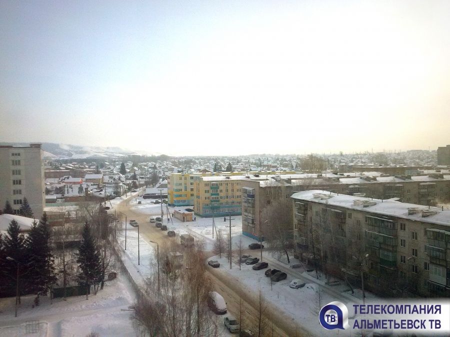 Мороз и солнце сохранятся в Альметьевске во вторник