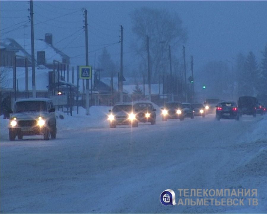 В Татарстане прогнозируются метель и снежные заносы