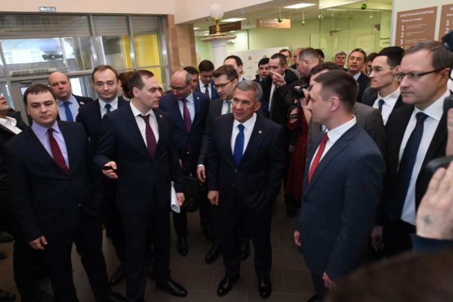 Президент Татарстана открыл в Казани Дом предпринимателя