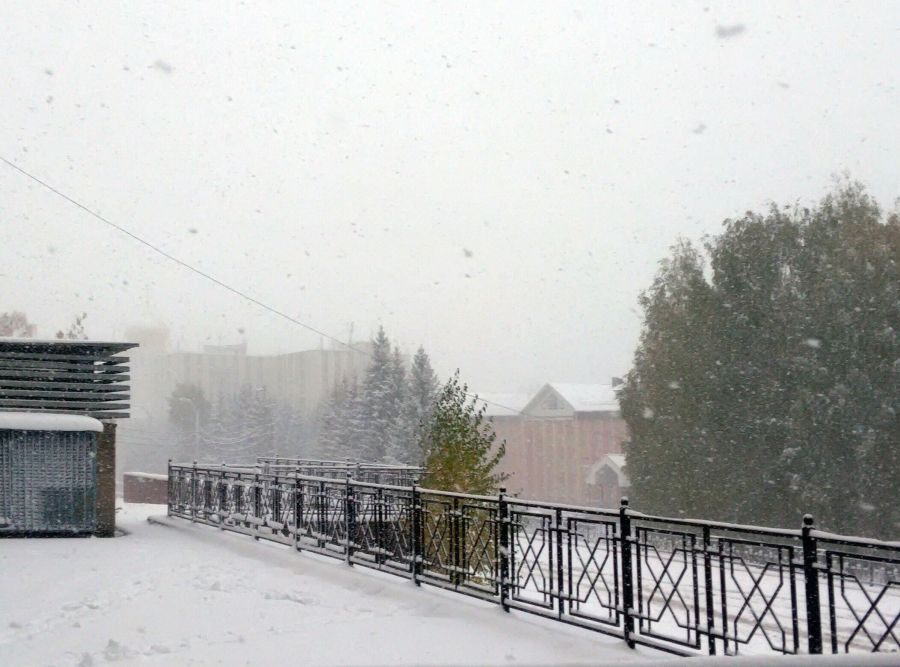 В Альметьевск возвращается снежная погода