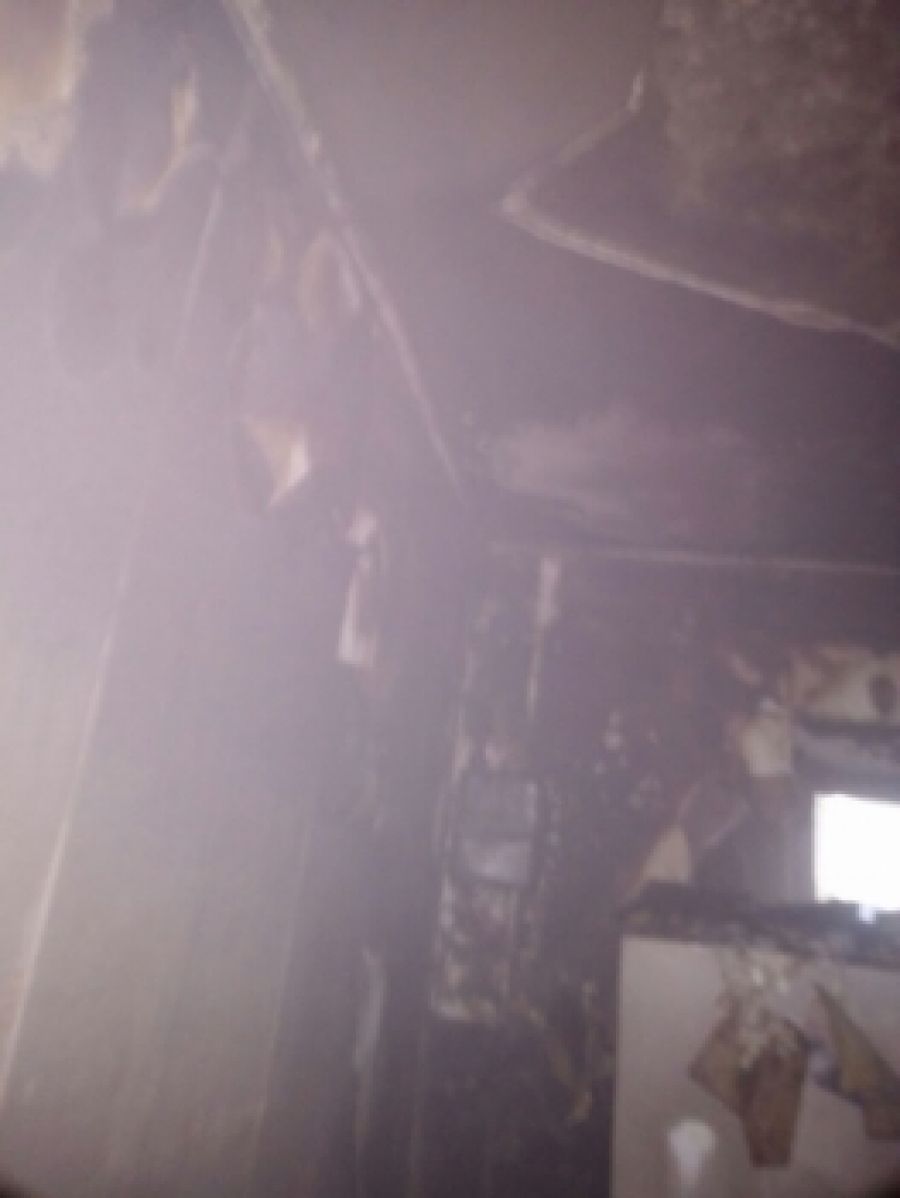 Пожарные потушили возгорание в квартире в Нижней Мактаме