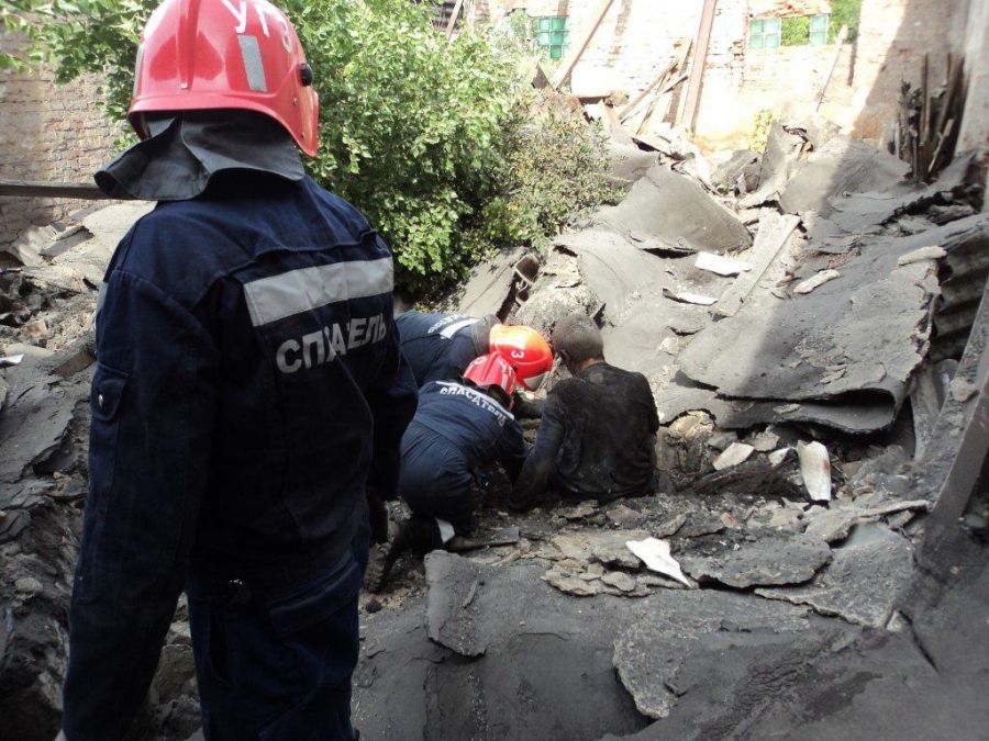 Фото: В Татарстане обрушилось здание, есть пострадавшие