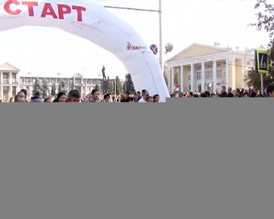 В «Кроссе Татарстана» приняли участие десять тысяч альметьевцев