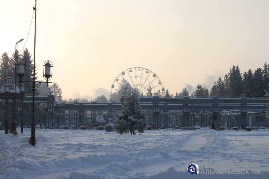 В понедельник по Татарстану пройдет снежный фронт