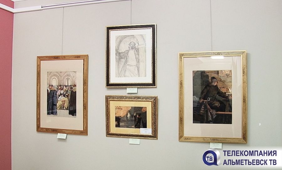 Выставка знаменитого живописца Александра Бубнова открылась в Альметьевске