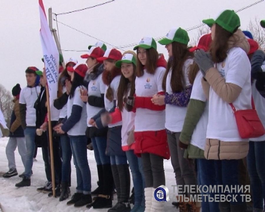 В Альметьевском районе прошла 47 зимняя спартакиада сельской молодежи