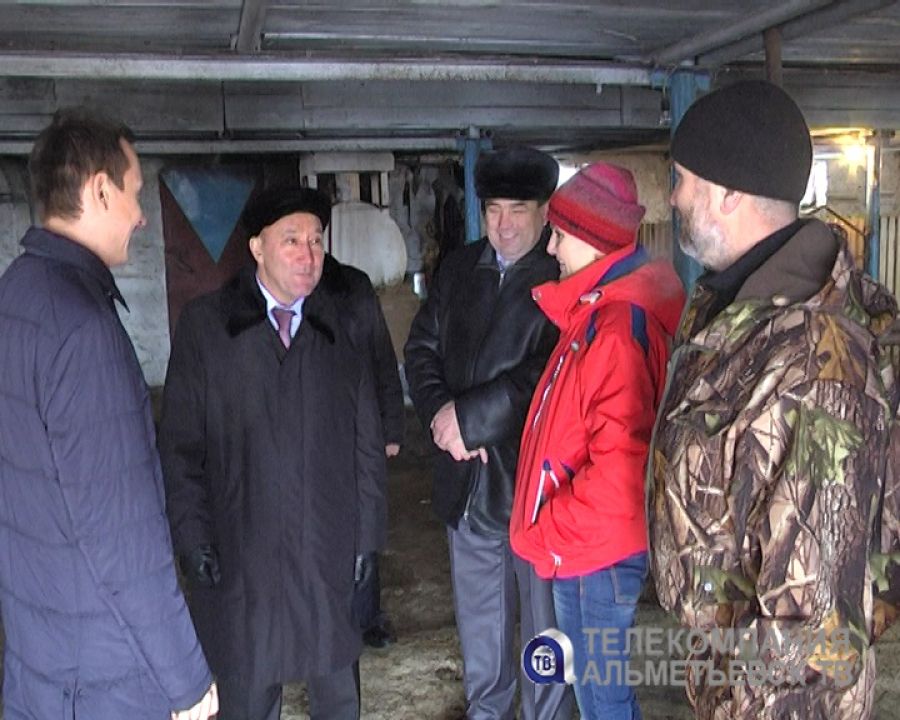 Министр сельского хозяйства и продовольствия Марат Ахметов побывал в Альметьевском районе