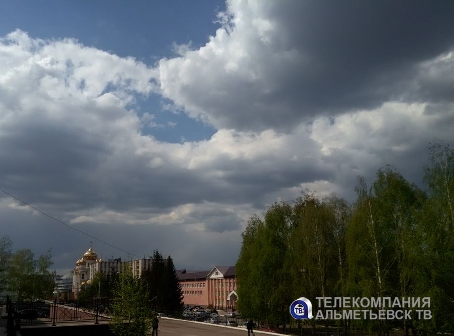 Новая неделя в Альметьевске начнется с дождливой погоды