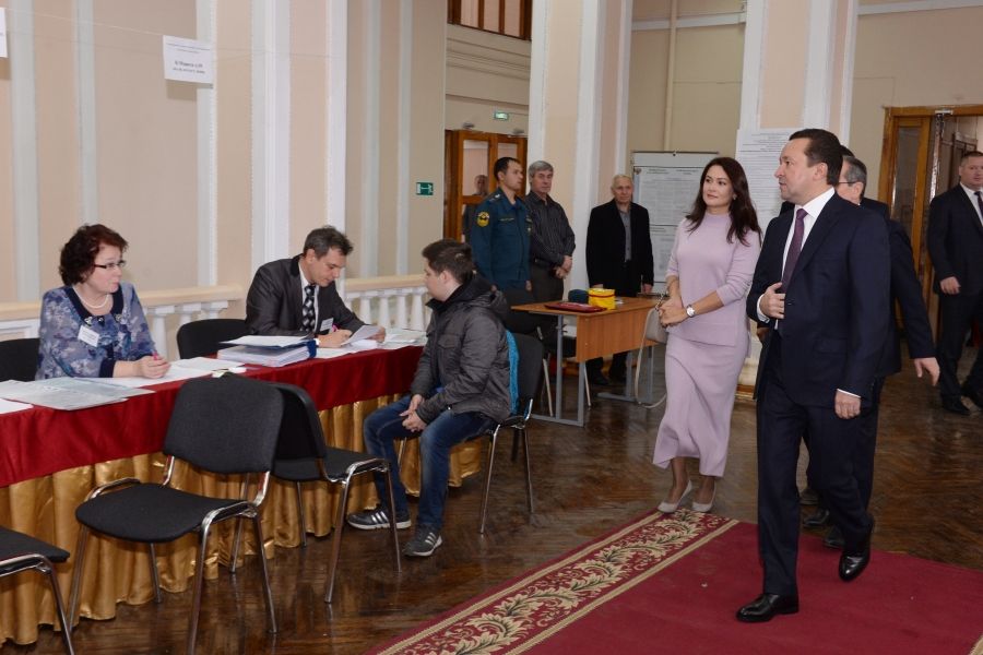 Ильдар Халиков проголосовал на выборах в Государственную Думу РФ