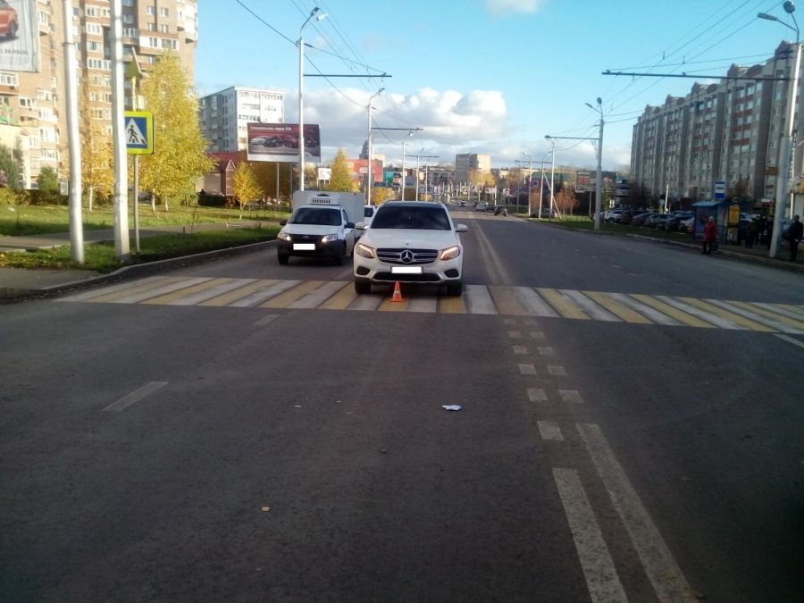 В Альметьевске водитель сбил женщину на пешеходном переходе