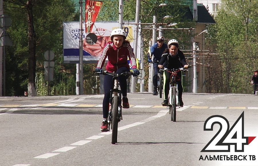 Жители Альметьевска поедут на работу на велосипеде