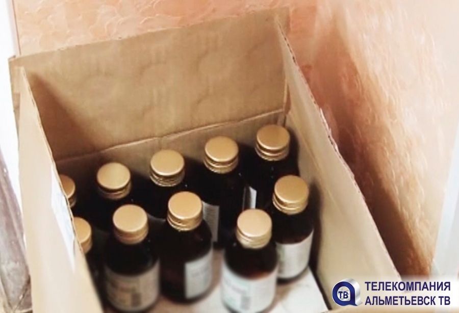 В Альметьевске приставы изъяли 1200 бутылок "фанфуриков"