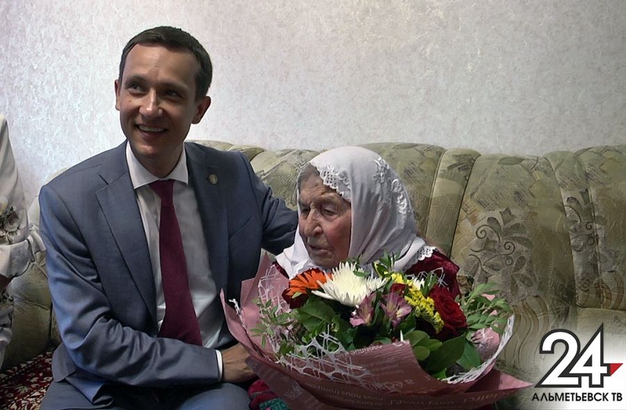 100-летний юбилей отметила альметьевская долгожительница Магсума Гильфанова 