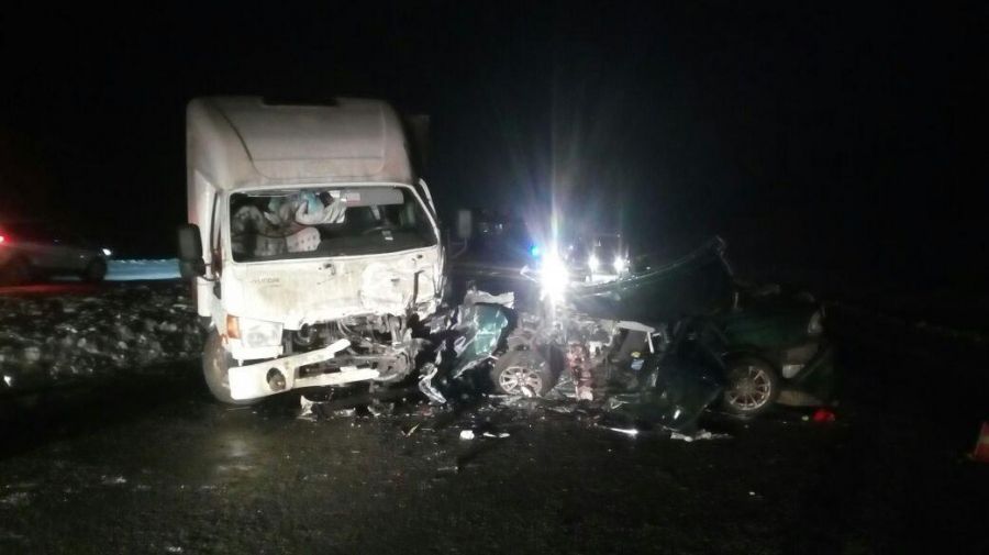 В Татарстане водитель «Шкоды» скончался после столкновения с грузовиком