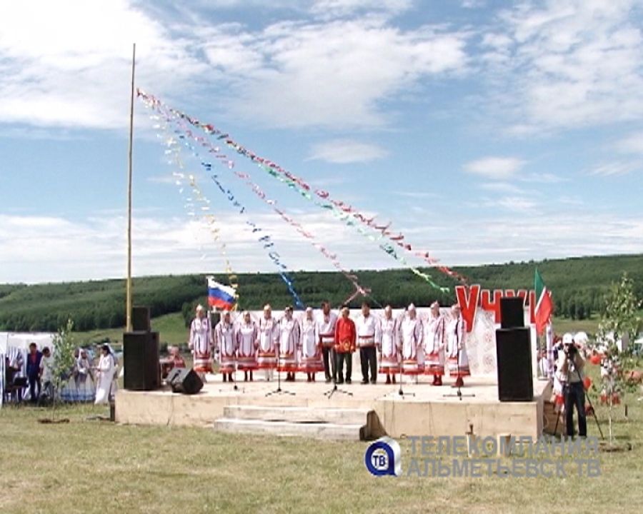 В Альметьевском районе прошел фестиваль чувашей Закамья «Учук»